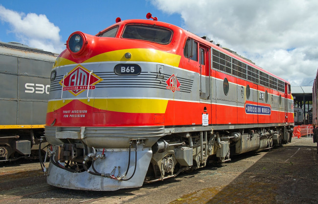 Обои картинки фото техника, локомотивы, рельсы, локомотив