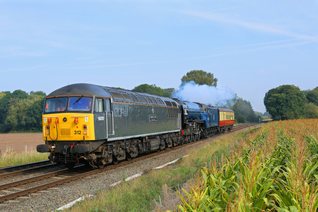 Обои картинки фото техника, локомотивы, локомотив, рельсы