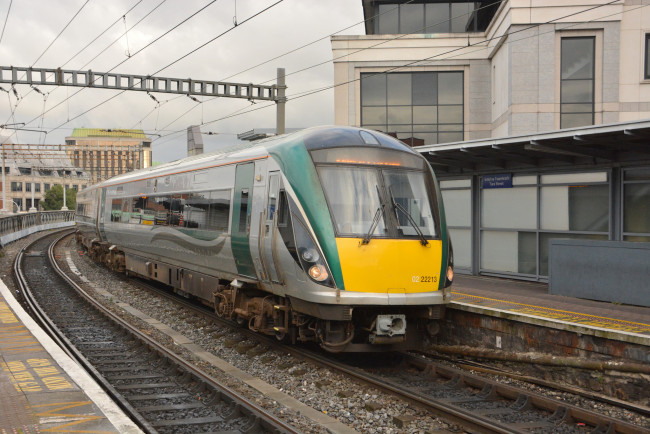 Обои картинки фото техника, поезда, состав, локомотив, рельсы