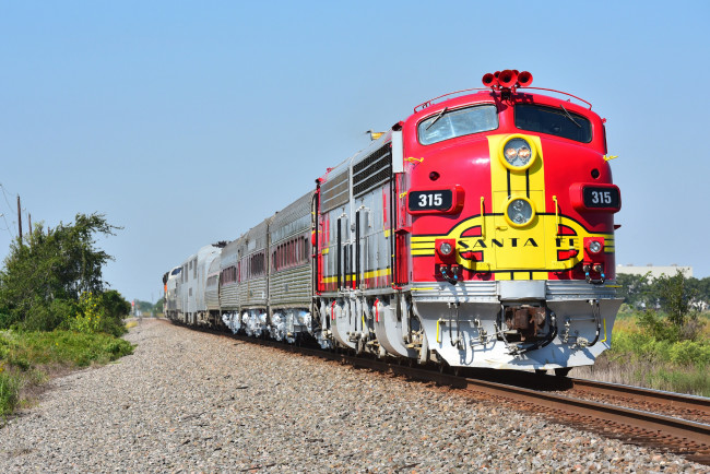 Обои картинки фото техника, поезда, состав, локомотив, рельсы