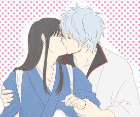 Картинка аниме gintama гинтама