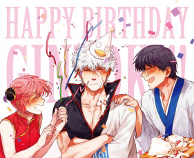 Картинка аниме gintama гинтама