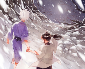 Картинка аниме gintama гинтама