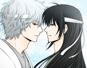 Картинка аниме gintama гинтама