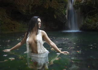 Картинка девушка девушки -unsort+ брюнетки темноволосые модель