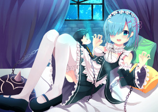 Картинка аниме re +zero+kara+hajimeru+isekai+seikatsu рем