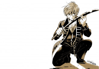 Картинка аниме gintama гинтама