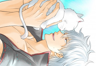 Картинка аниме gintama гинтама