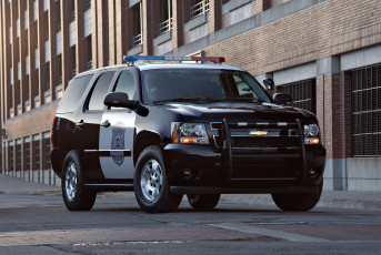 обоя chevrolet tahoe police 2010, автомобили, chevrolet, police, tahoe, 2010