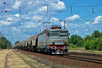 Картинка техника электровозы состав локомотив