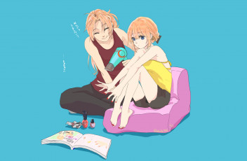 Картинка аниме gintama гинтама