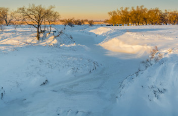 Картинка природа зима простор