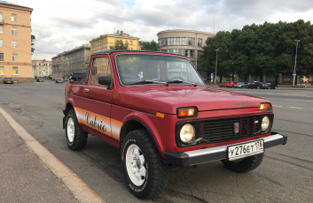 Картинка lada+niva+4x4+cossack+cabrio автомобили ваз cabrio cossack 4x4 niva lada
