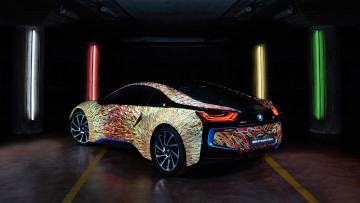 Картинка bmw+i8+futurism+edition+2016 автомобили bmw 2016 futurism i8 edition