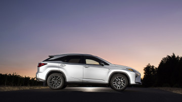 Картинка lexus+rx+350+f-sport+2018 автомобили lexus серебряный 2018 f-sport 350 rx металлик