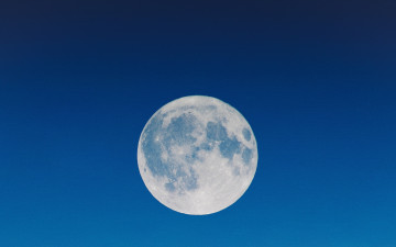 Картинка космос луна небо