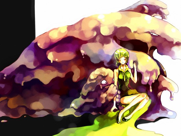 Обои картинки фото аниме, pokemon, грязь, монстр, тренер, muk, grimer