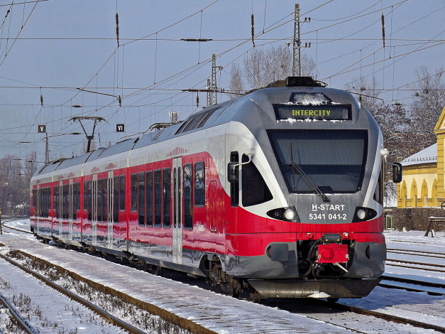 Обои картинки фото техника, электровозы, состав, локомотив