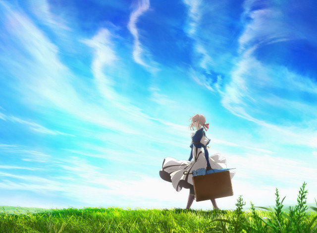 Обои картинки фото аниме, violet evergarden, violet, evergarden