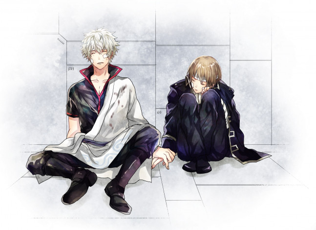 Обои картинки фото аниме, gintama, гинтама