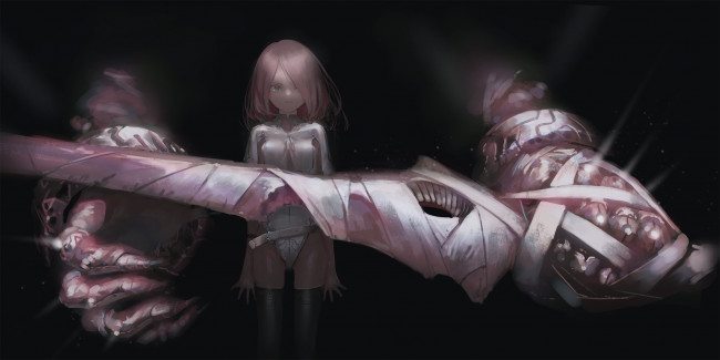 Обои картинки фото аниме, животные,  существа, original