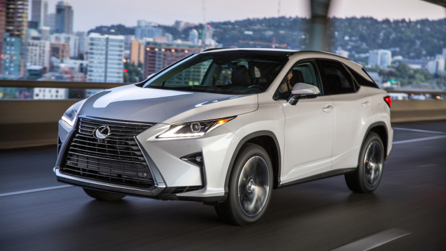 Обои картинки фото lexus rx-350 2018, автомобили, lexus, белый, 2018, rx-350