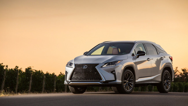 Обои картинки фото lexus rx 350 f-sport 2018, автомобили, lexus, металлик, серебряный, rx, 350, f-sport, 2018