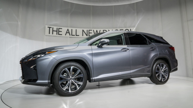 Обои картинки фото lexus rx 350l 2018, автомобили, выставки и уличные фото, 2018, 350l, rx, lexus