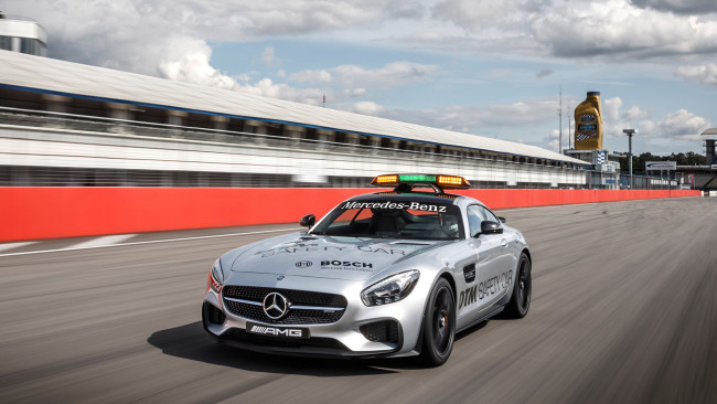 Обои картинки фото mercedes-benz amg gt s-dtm safety car 2015, автомобили, mercedes-benz, s-dtm, gt, amg, 2015, safety, car