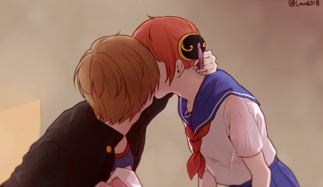 Обои картинки фото аниме, gintama, гинтама