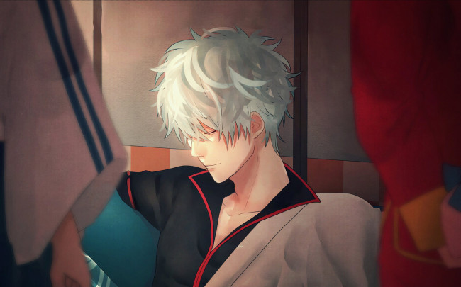 Обои картинки фото аниме, gintama, гинтама