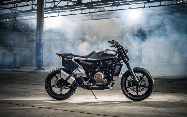 Обои картинки фото мотоциклы, husqvarna, vitpilen