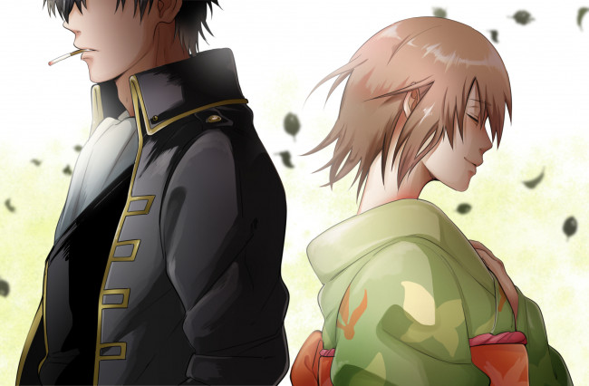 Обои картинки фото аниме, gintama, гинтама