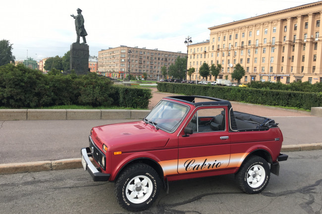 Обои картинки фото lada niva 4x4 cossack cabrio, автомобили, ваз, cabrio, cossack, 4x4, niva, lada