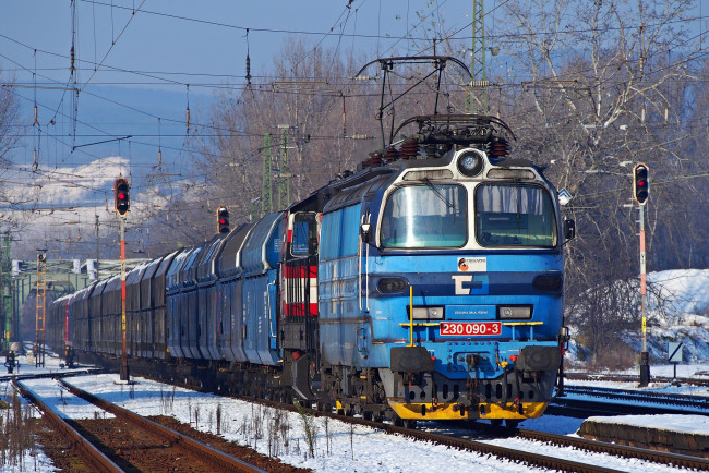 Обои картинки фото техника, электровозы, состав, локомотив