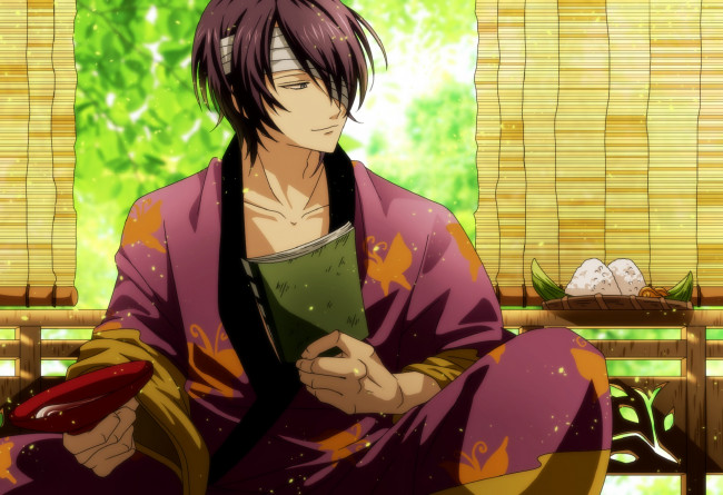 Обои картинки фото аниме, gintama, гинтама