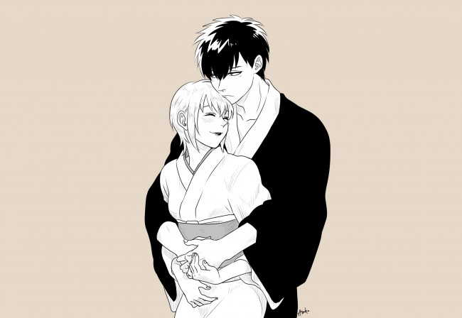 Обои картинки фото аниме, gintama, гинтама