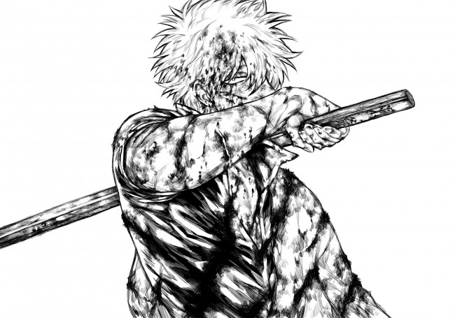 Обои картинки фото аниме, gintama, гинтама