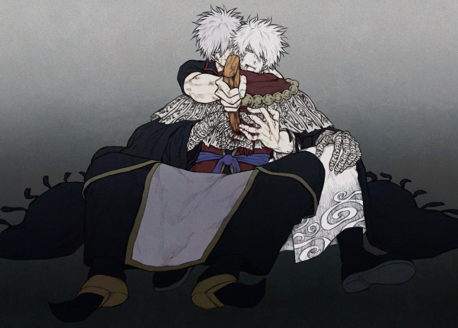 Обои картинки фото аниме, gintama, гинтама