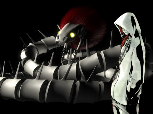 Картинка аниме bleach zabimaru bankai меч воин shinigami abarai renji