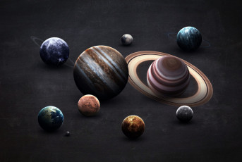 обоя космос, разное, другое, луна, земля, планеты, moon, марс, юпитер, нептун, меркурий, венера, planets, saturn, earth, уран, система, mars, neptune, venus, mercury, uranus, jupiter