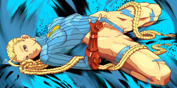 обоя аниме, street fighter, фон, взгляд, униформа, девушка