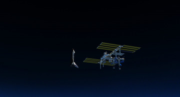 Картинка 3д+графика космические+корабли +звездолеты+ spaceships +starships галактики вселенная полет космический корабль