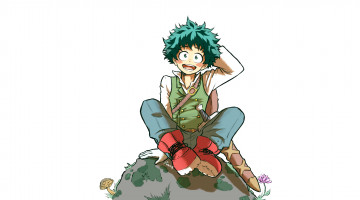 Картинка аниме boku+no+hero+academia моя геройская академия