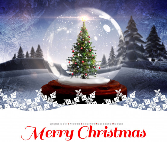 Обои картинки фото календари, праздники,  салюты, елка, буква, шар, фон