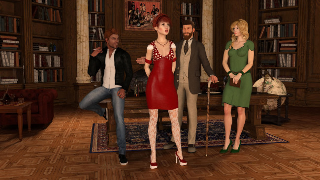 Обои картинки фото 3д графика, фантазия , fantasy, фон, взгляд, девушка