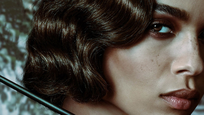 Обои картинки фото кино фильмы, fantastic beasts,  the crimes of grindelwald, leta, lestrange, zoe, kravitz