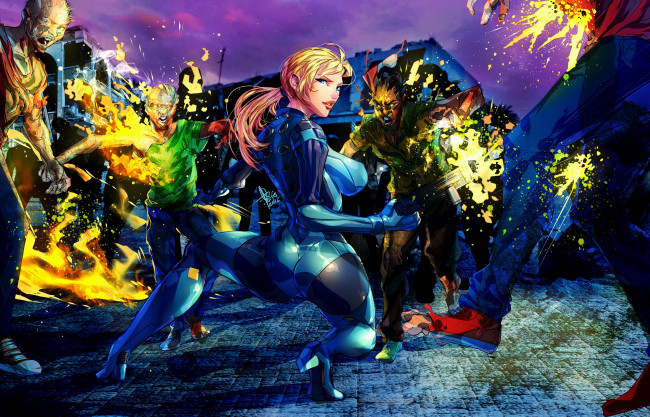 Обои картинки фото аниме, животные,  существа, фон, существа, униформа, девушка