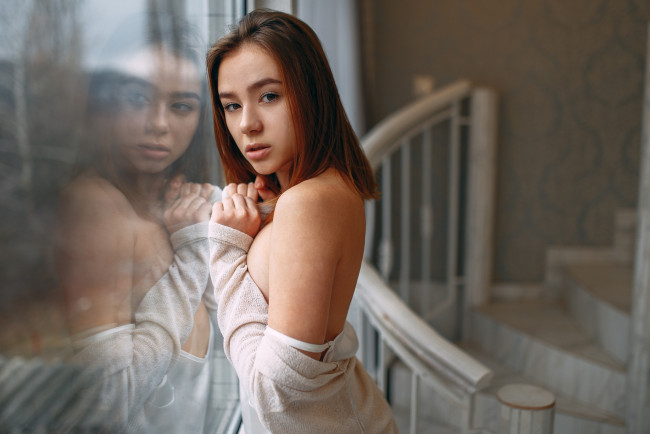 Обои картинки фото девушка, девушки, -unsort , рыжеволосые и другие, модель