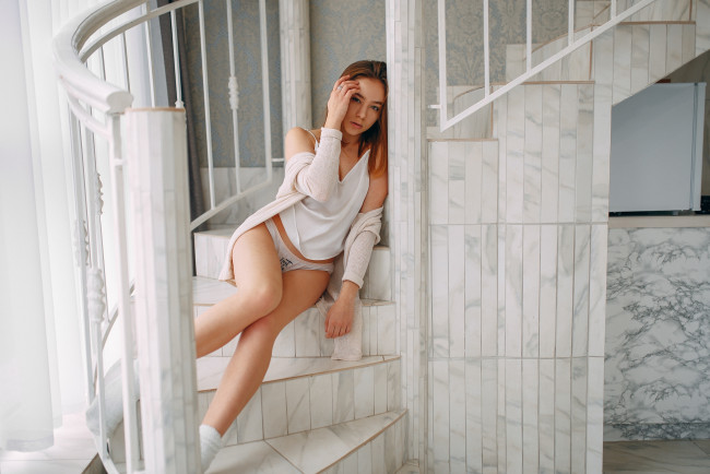 Обои картинки фото девушка, девушки, -unsort , рыжеволосые и другие, модель